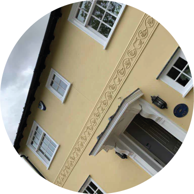 House with Windows Rounded Image